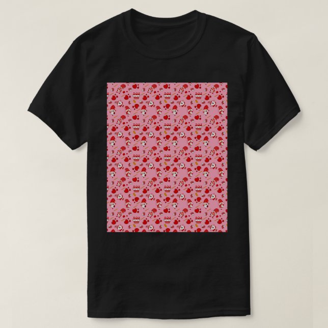 T-shirt Valentines Day 2022 Gnomes Hearts Motif Graphic (Design devant)