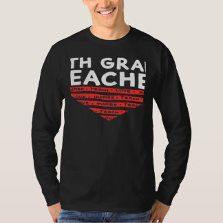 T-shirt Valentines Day 4th Grade Teacher Appreciation Hear