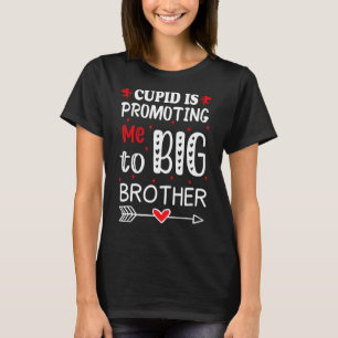 T-shirt Valentines Day Cupid M'Encourage À Big Brothe