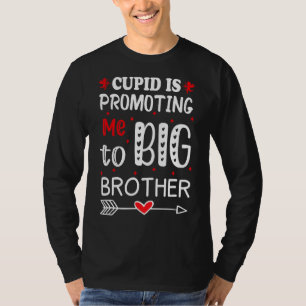 T-shirt Valentines Day Cupid M'Encourage À Big Brothe