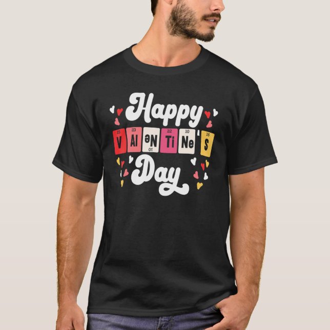 T-shirt Valentines Day Hearts Day Cupid Love Relation (Devant)