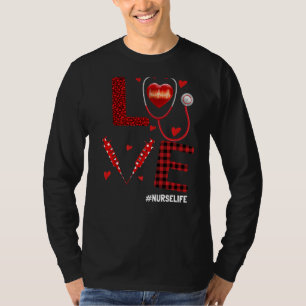 T-shirt Valentines Day Love Heart Doctor Nurse Hospital