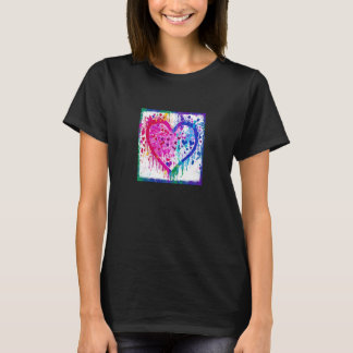 T-shirt Valentine's Day Love Heart Girlfriend Fiancée Wife