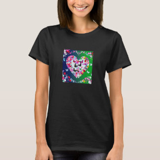 T-shirt Valentine's Day Love Heart Girlfriend Fiancée Wife