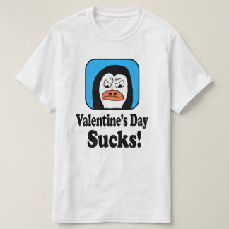 T-shirt Valentine's Day Sucks Penguin