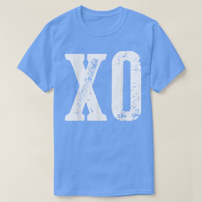 T-shirt Valentines Day T-shirt XO Valentine T-shir (Design devant)