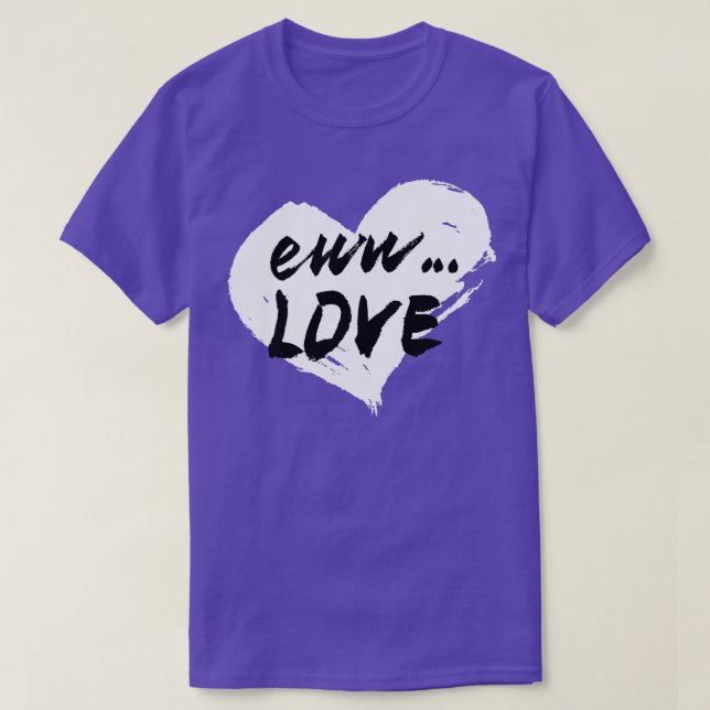 T-shirt Valentines Jour Coeur Amour Pour Simple (Design devant)