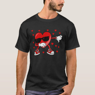 T-shirt Valentines Jour Dabbing Coeur Funny Dab Dance Amou