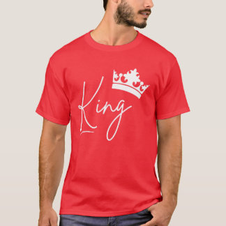 T-shirt Valentines Jour d'observation Couples Reine King V