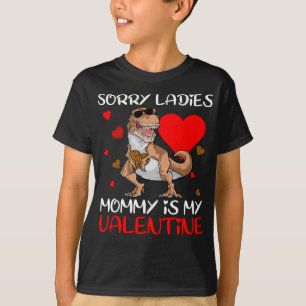 T-shirt Valentines Jour Garçons Enfants Désolé Mesdames Ma