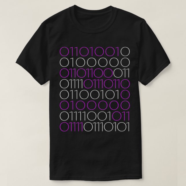T-shirt Valentines Jour I Love You Binary Code drôle Geek  (Design devant)