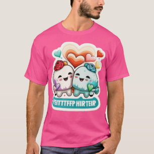 T-shirt valentines jour mieux ensemble avec amour 3