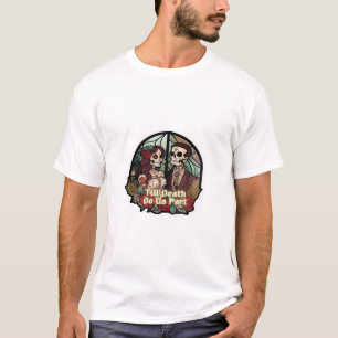 T-shirt Valentines Jusqu'À La Mort Faites-Nous Partie Clas