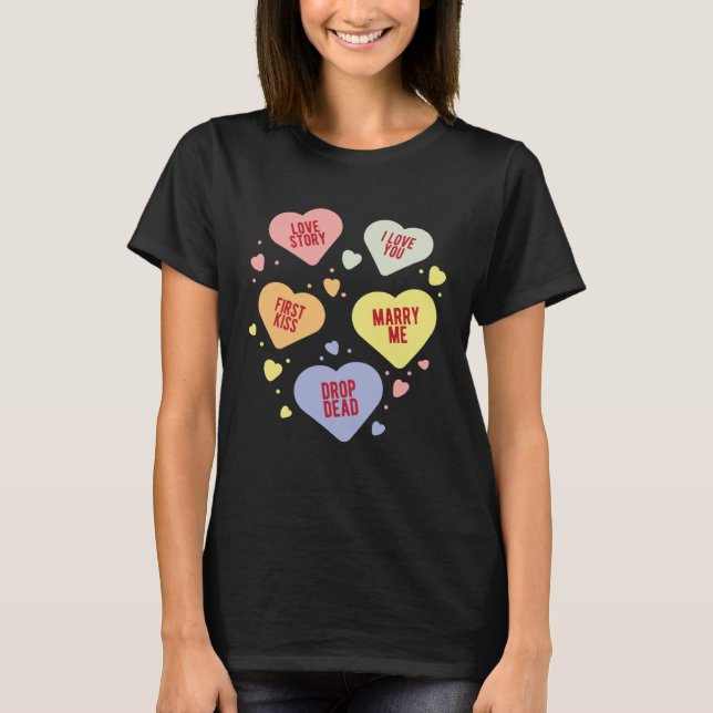 T-shirt Valentines Love Poem (Devant)