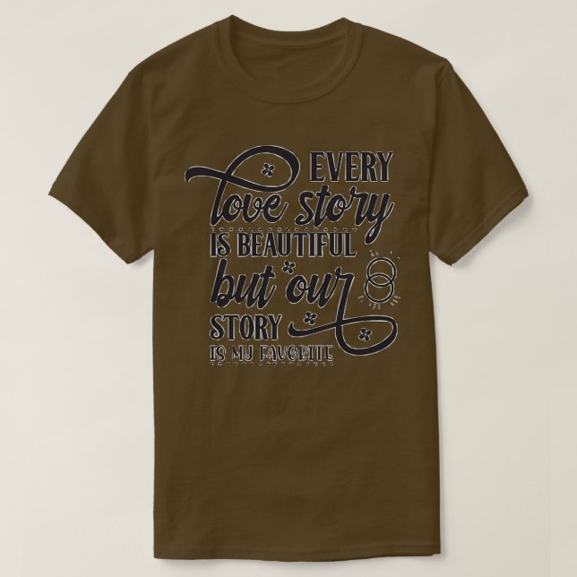 T-shirt valentinTuesday adorable quote pour les couples ch (Design devant)