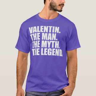 T-shirt ValentinValentin Nom Valentin prénom