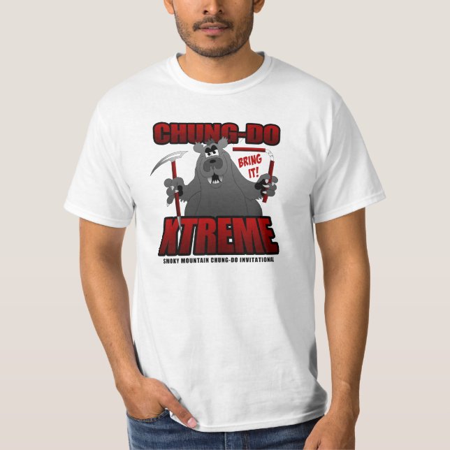 T-shirt Valeur de chemise d'ours de Xtreme (Devant)