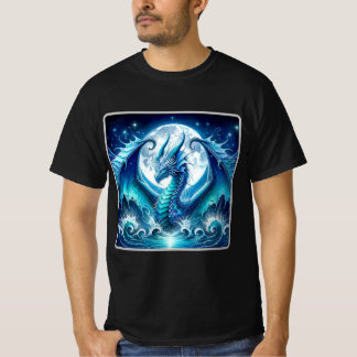 T-Shirt Valeur Dragon de Mer Cosmique