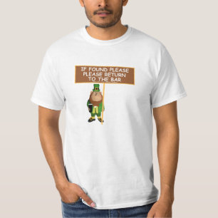 T-shirt Valeur irlandaise drôle de bière