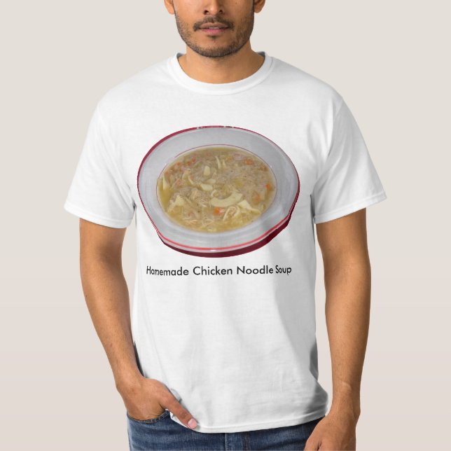 T-shirt Valeur Soupe aux nouilles de poulet (Devant)
