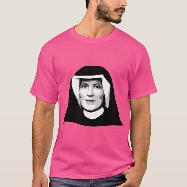T-shirt Valeurs complètes St. Faustina (Devant)