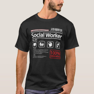 T-shirt Valeurs du travailleur social Travail social