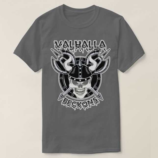 T-shirt Valhalla Beckons (Design devant)