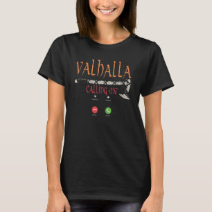 T-shirt Valhalla m'appelle Vikings Valhalla