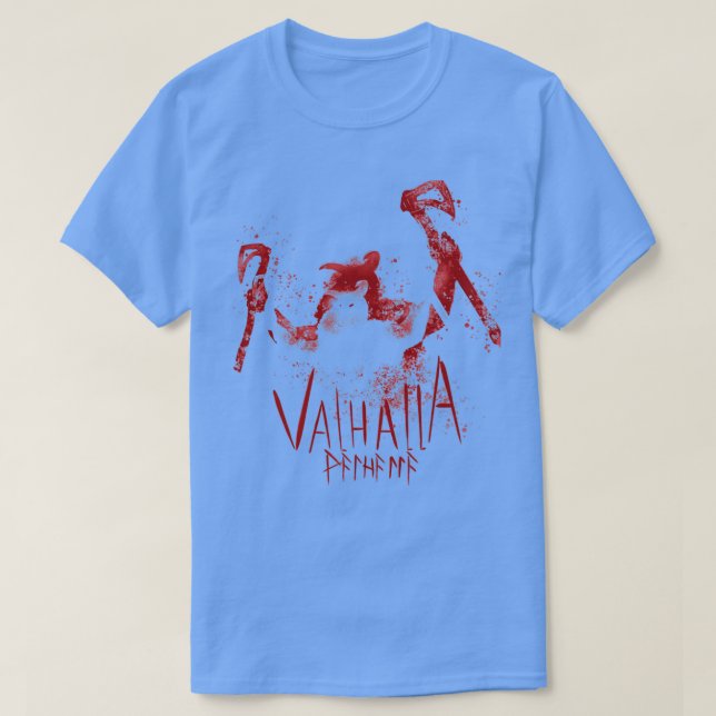 T-shirt Valhalla Viking (Design devant)