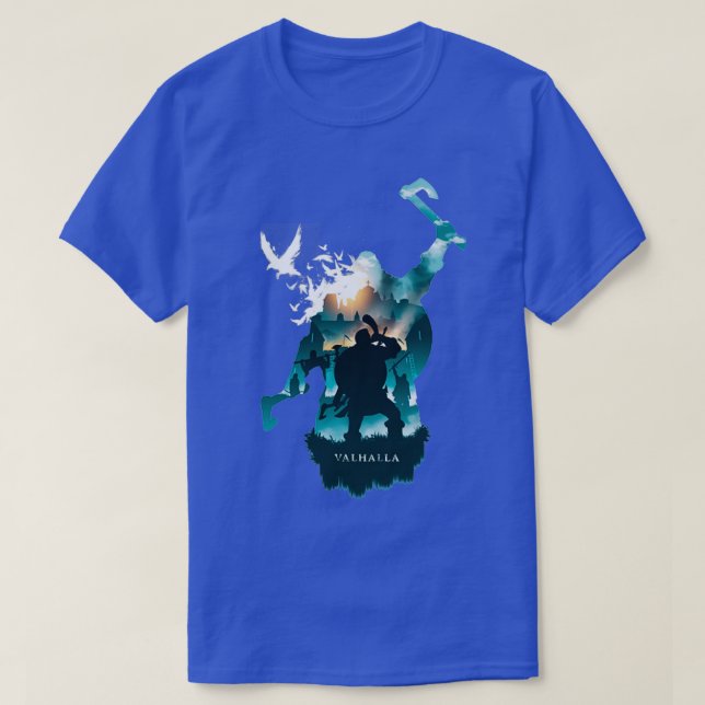 T-shirt Valhalla Vikings 1 (Design devant)