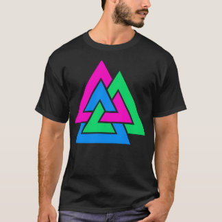 T-shirt Valknut polysexuelle Viking