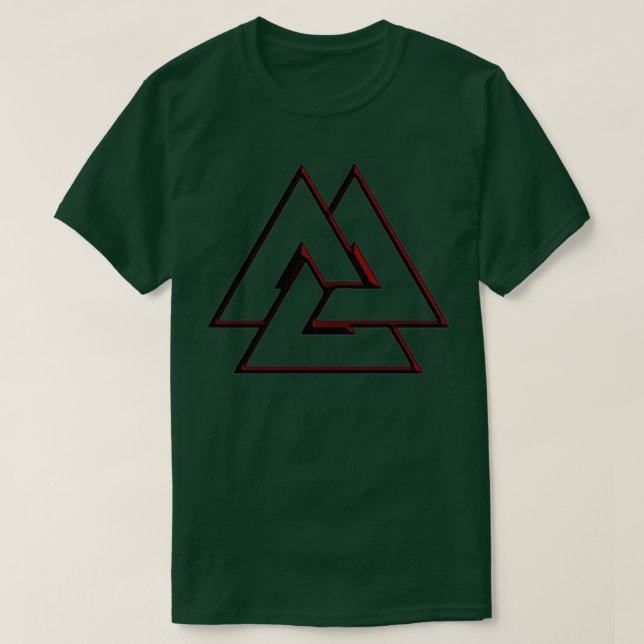 T-shirt Valknut Vikings (Design devant)