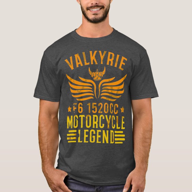 T-shirt Valkyrie F6 1520cc Cadeau légendaire pour une moto (Devant)