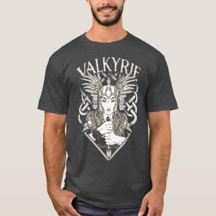T-shirt Valkyrie Valhalla Mythologie Norse Nordic Viking S