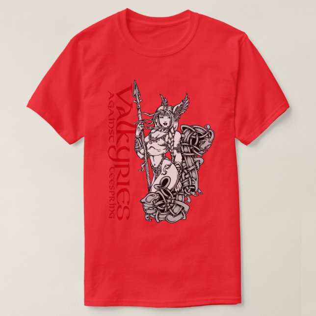 T-shirt Valkyries contre (Design devant)