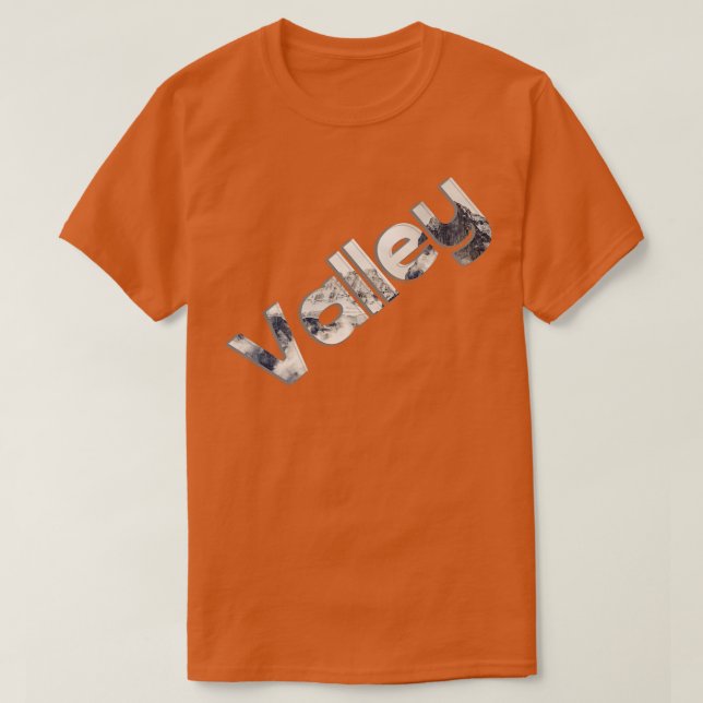 T-shirt Vallée (Design devant)