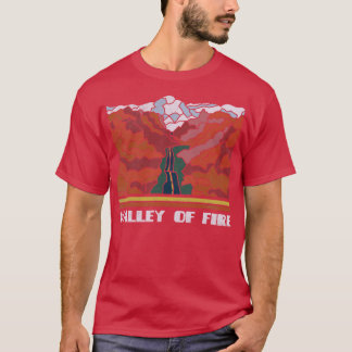 T-shirt Vallée De Feu Parc D'État Nature Lover Vintage Ret