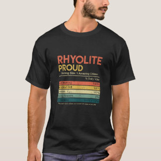 T-shirt Vallée de la Mort RHYOLITE fier Parc national Fant
