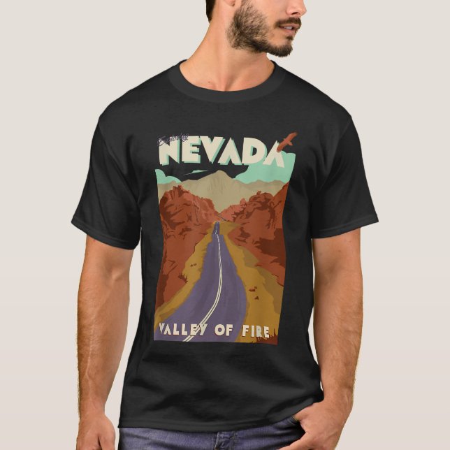 T-shirt Vallée du Nevada (Devant)