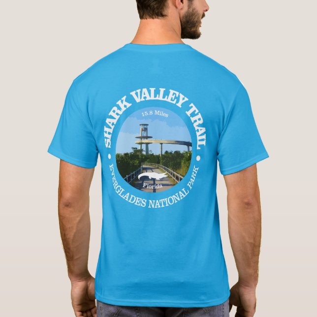 T-shirt Vallée du requin (cyclisme c) (Dos)