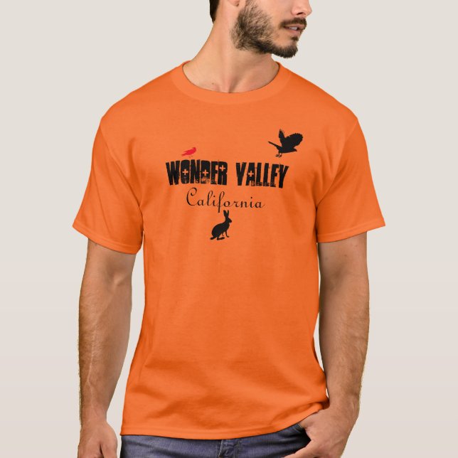 T-shirt Vallée T de merveille - customisée (Devant)