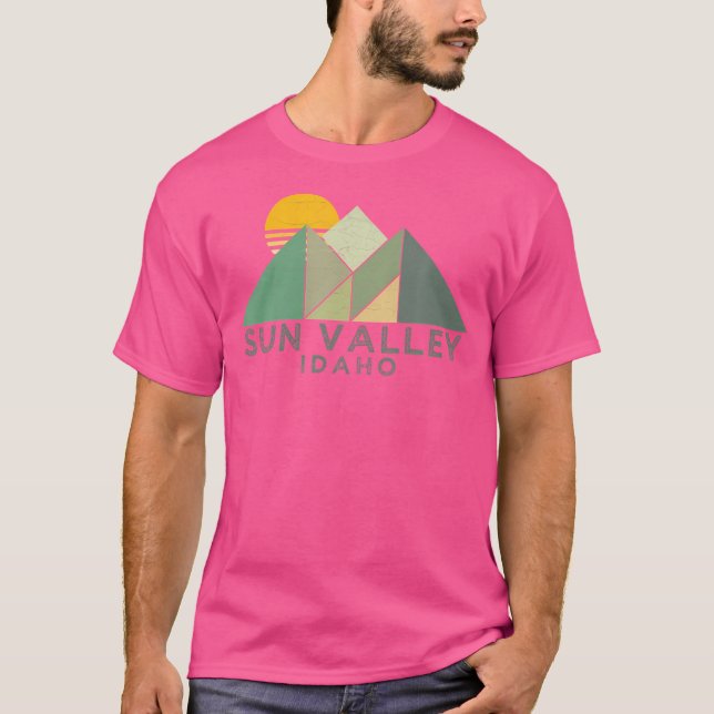 T-shirt Vallée Vintage rétro (Devant)
