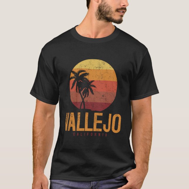 T-shirt Vallejo Californie (Devant)