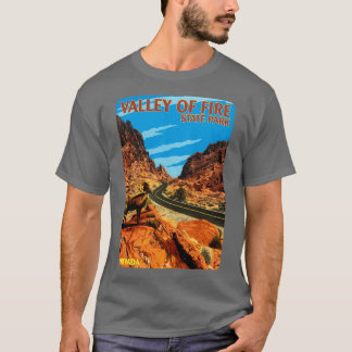 T-shirt Valley of Fire State Park Nevada Vintage Travel