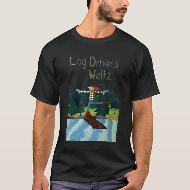 T-shirt Valse des conducteurs de bûches (Devant)