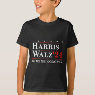 T-shirt Valse Nous n'allons pas revenir Kamala Harris 2024