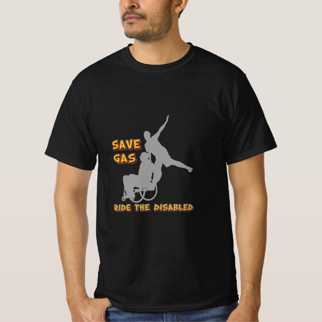 T-shirt Value - Economisez du gaz (Devant)