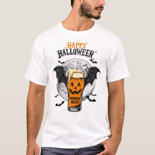 T-shirt Vambier Beer halloween T-shirt.Sweat - shirt à cap