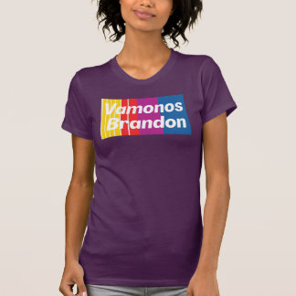 T-shirt Vamonos Brandon Sans Serif