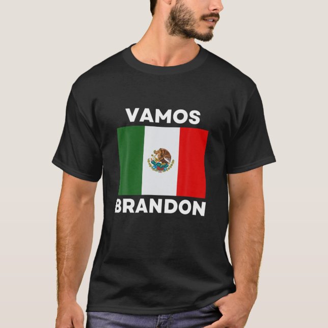T-shirt VAMOS BRANDON, allons Brandon (Devant)